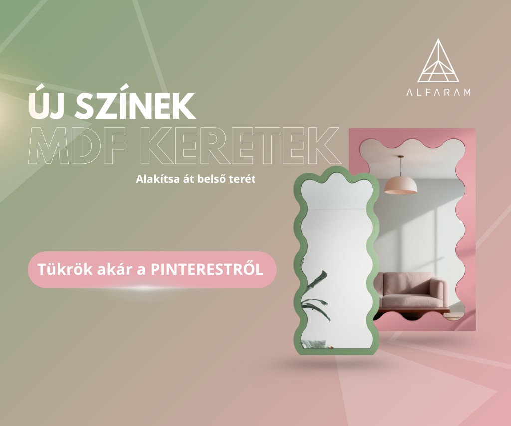 Uj Szinek MDF Keretek Alakitsa At Belso Teret